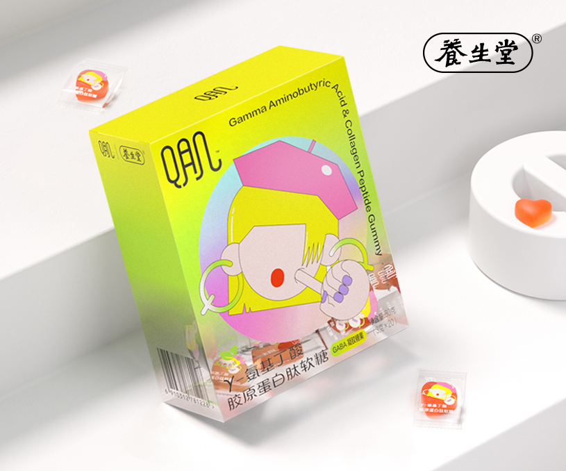 养生堂Q肌包装全案策划设计